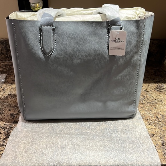 Coach Derby Tote In Mist - Picture 5 of 10